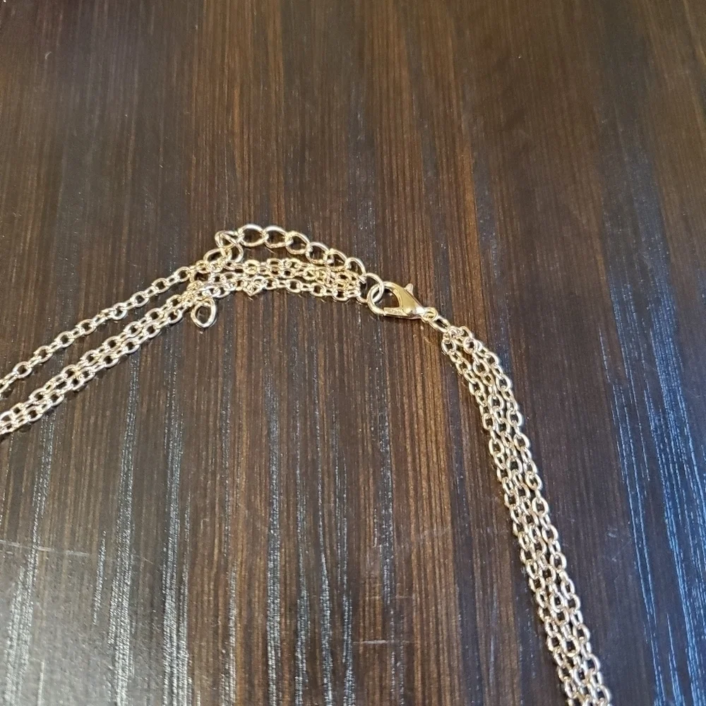 Multilayer Necklaces Triangle Fashion Jewelry